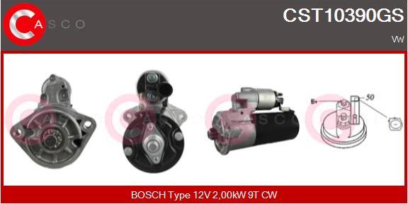 Casco CST10390GS - Starter autospares.lv