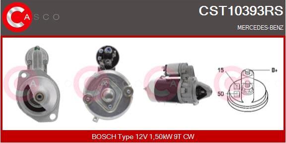 Casco CST10393RS - Starter autospares.lv