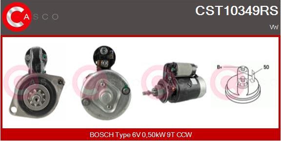 Casco CST10349RS - Starter autospares.lv