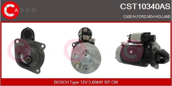 Casco CST10340AS - Starter autospares.lv