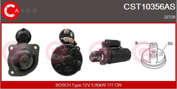 Casco CST10356AS - Starter autospares.lv