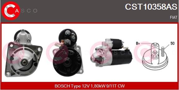 Casco CST10358AS - Starter autospares.lv