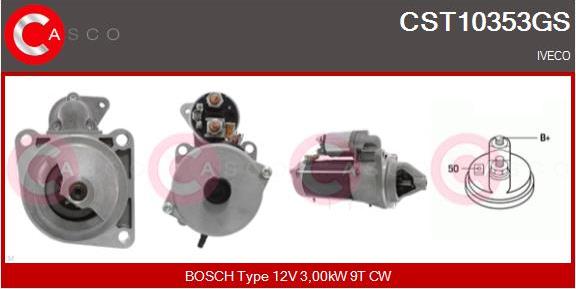 Casco CST10353GS - Starter autospares.lv
