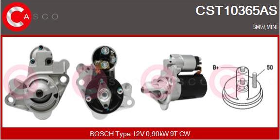 Casco CST10365AS - Starter autospares.lv