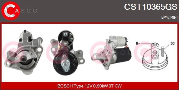 Casco CST10365GS - Starter autospares.lv