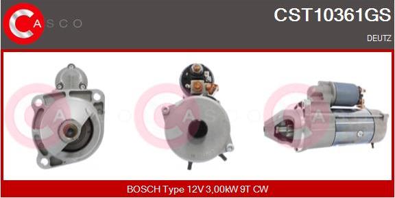 Casco CST10361GS - Starter autospares.lv