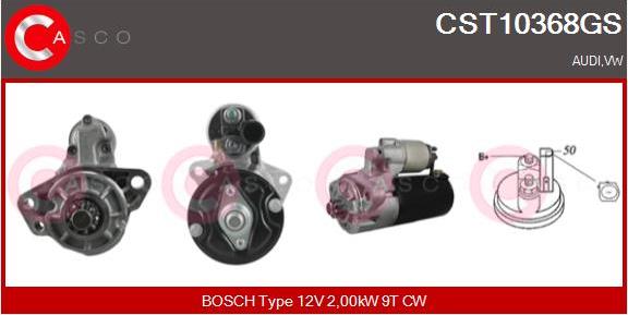 Casco CST10368GS - Starter autospares.lv