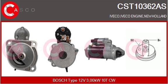 Casco CST10362AS - Starter autospares.lv