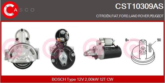 Casco CST10309AS - Starter autospares.lv