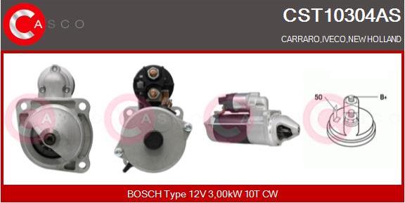 Casco CST10304AS - Starter autospares.lv