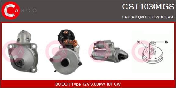 Casco CST10304GS - Starter autospares.lv