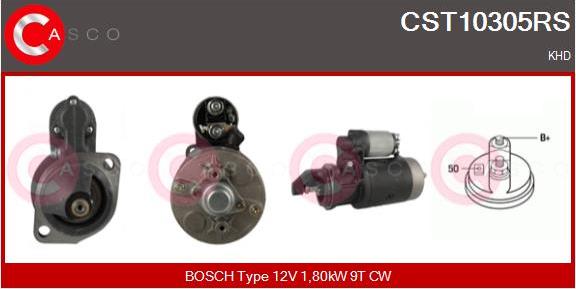 Casco CST10305RS - Starter autospares.lv