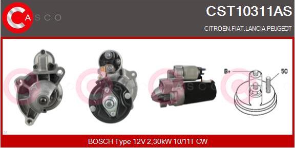 Casco CST10311AS - Starter autospares.lv