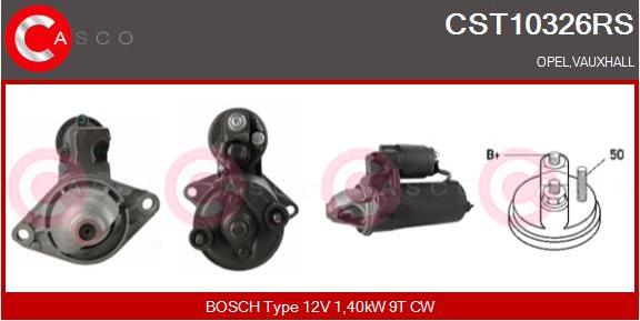 Casco CST10326RS - Starter autospares.lv