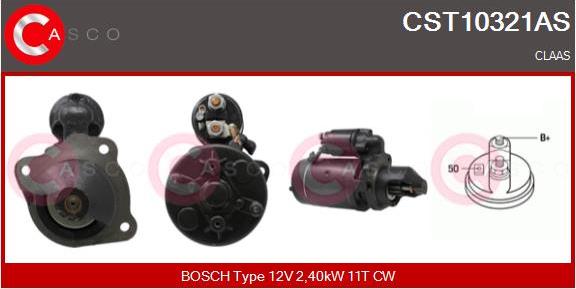 Casco CST10321AS - Starter autospares.lv