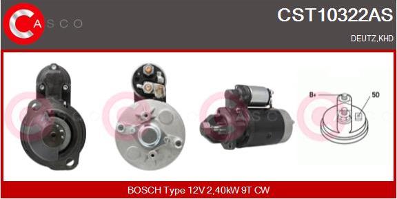 Casco CST10322AS - Starter autospares.lv