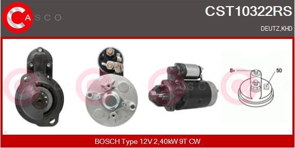 Casco CST10322RS - Starter autospares.lv