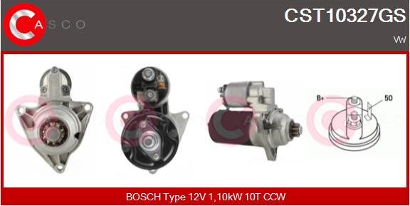 Casco CST10327GS - Starter autospares.lv