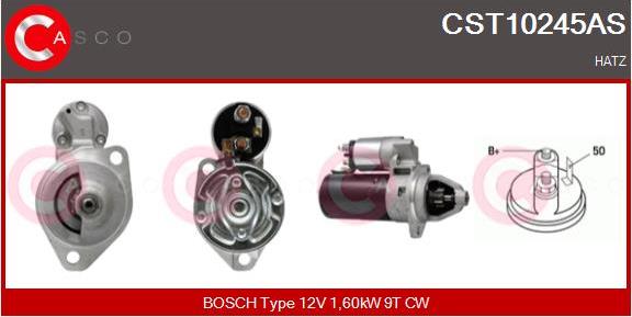 Casco CST10245AS - Starter autospares.lv