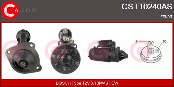 Casco CST10240AS - Starter autospares.lv