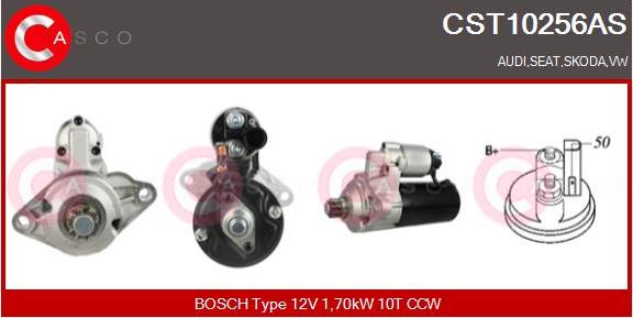 Casco CST10256AS - Starter autospares.lv