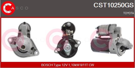 Casco CST10250GS - Starter autospares.lv