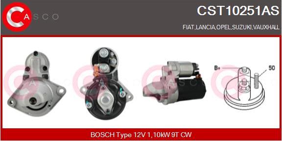 Casco CST10251AS - Starter autospares.lv