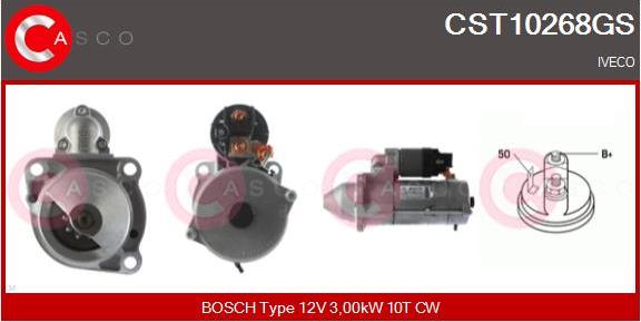 Casco CST10268GS - Starter autospares.lv