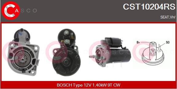 Casco CST10204RS - Starter autospares.lv