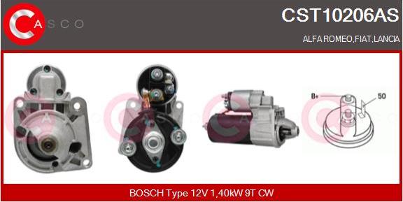 Casco CST10206AS - Starter autospares.lv