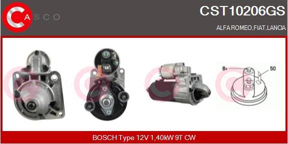 Casco CST10206GS - Starter autospares.lv