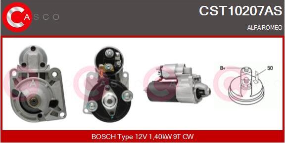 Casco CST10207AS - Starter autospares.lv