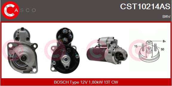 Casco CST10214AS - Starter autospares.lv