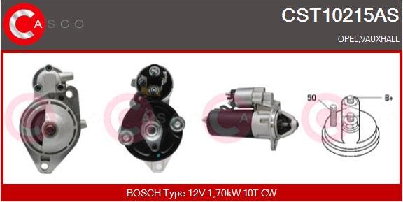 Casco CST10215AS - Starter autospares.lv