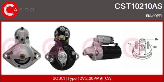 Casco CST10210AS - Starter autospares.lv