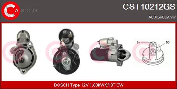 Casco CST10212GS - Starter autospares.lv