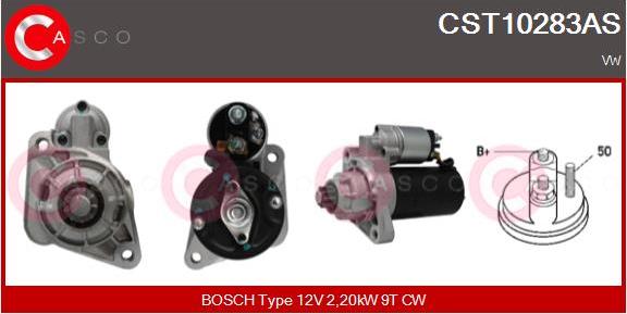 Casco CST10283AS - Starter autospares.lv