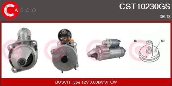 Casco CST10230GS - Starter autospares.lv