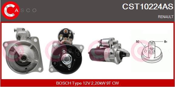 Casco CST10224AS - Starter autospares.lv