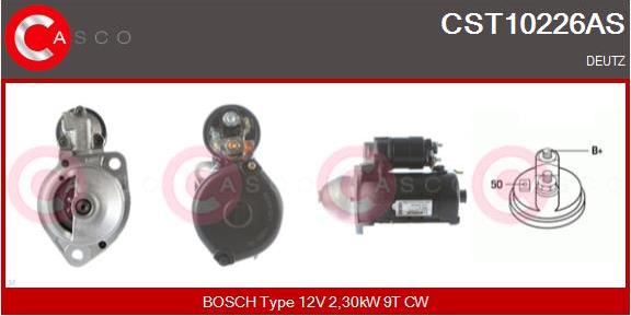 Casco CST10226AS - Starter autospares.lv