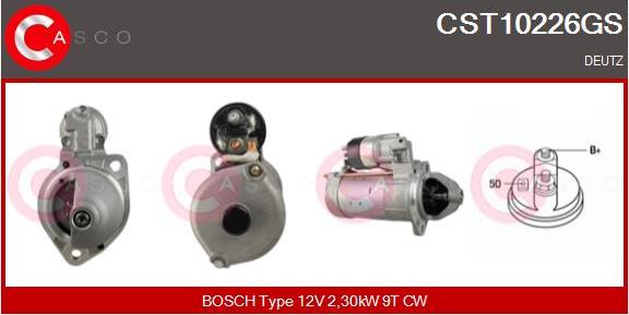 Casco CST10226GS - Starter autospares.lv