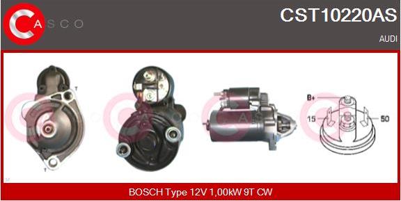 Casco CST10220AS - Starter autospares.lv