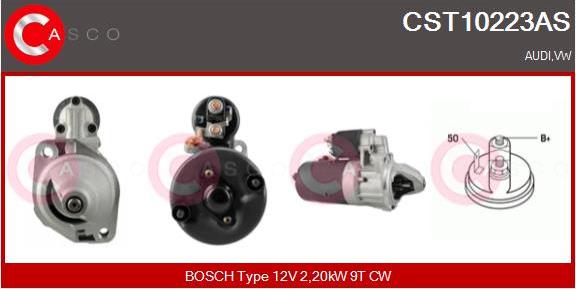 Casco CST10223AS - Starter autospares.lv