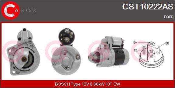 Casco CST10222AS - Starter autospares.lv