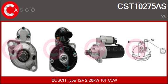 Casco CST10275AS - Starter autospares.lv