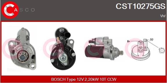 Casco CST10275GS - Starter autospares.lv