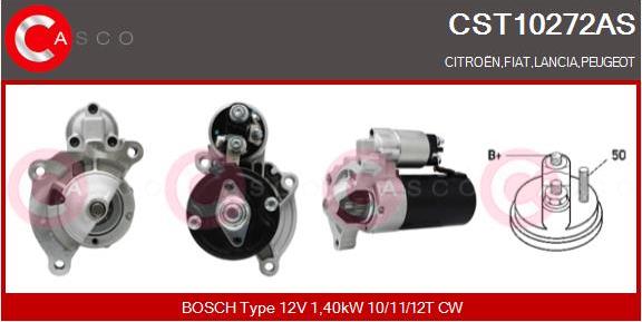 Casco CST10272AS - Starter autospares.lv