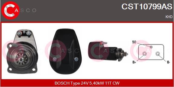 Casco CST10799AS - Starter autospares.lv