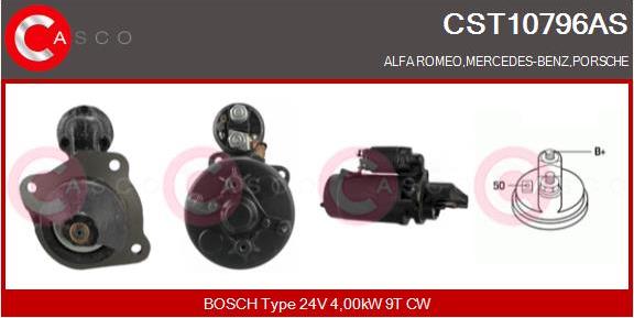 Casco CST10796AS - Starter autospares.lv