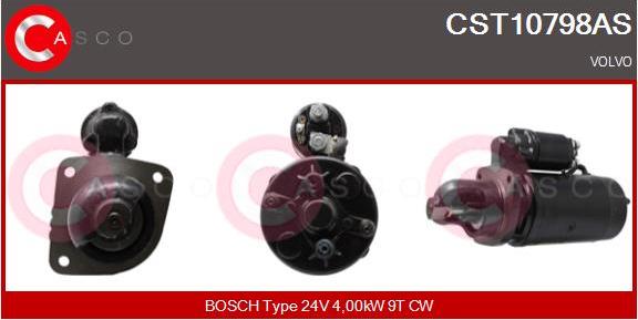 Casco CST10798AS - Starter autospares.lv